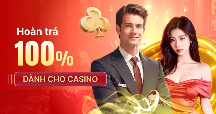 Kabet hoàn trả casino lên đến 100%