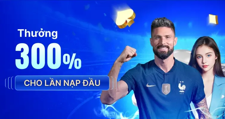 Kabet thưởng 300% cho lần nạp đầu