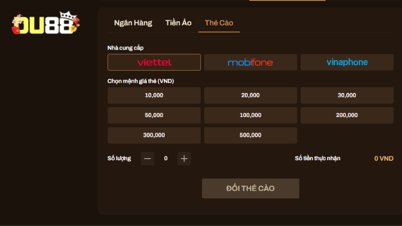 Tìm hiểu và khắc phục lỗi rút tiền DU88 không thành công