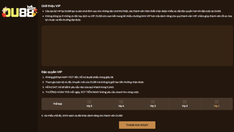 Những lưu ý khi nhận khuyến mãi DU88