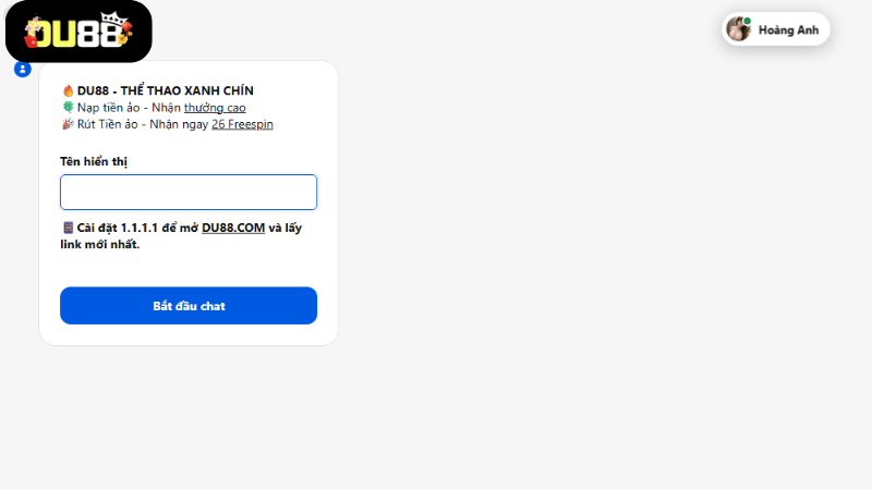 Live Chat trực tiếp trên website